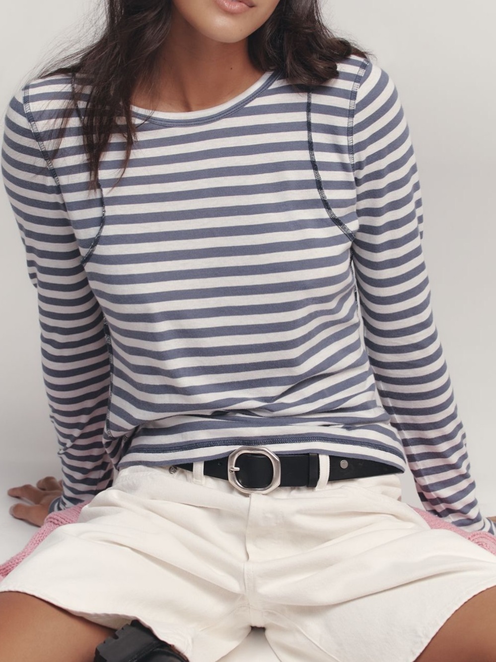 Anthropologie Pilcro Teddy Tissue Tee - Picture 2 of 11